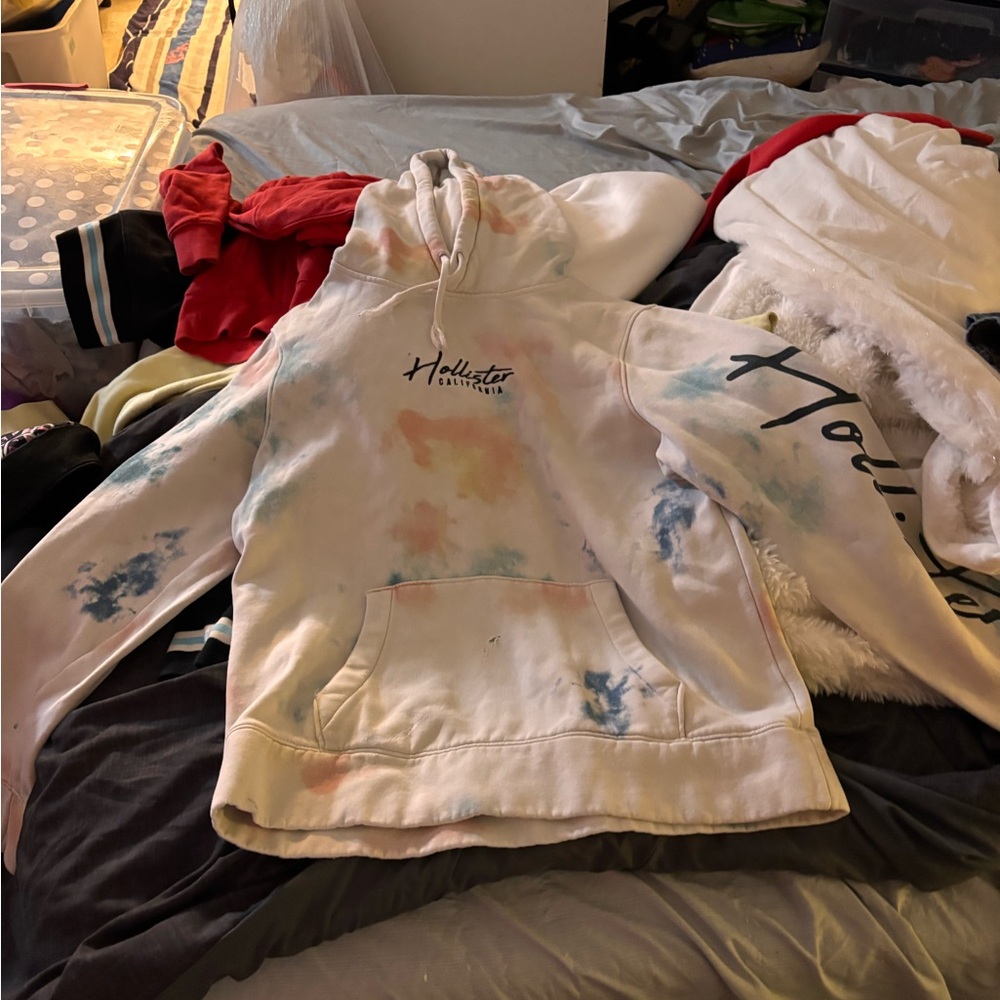 Hollister Multicolor Tie-Dye Hoodie